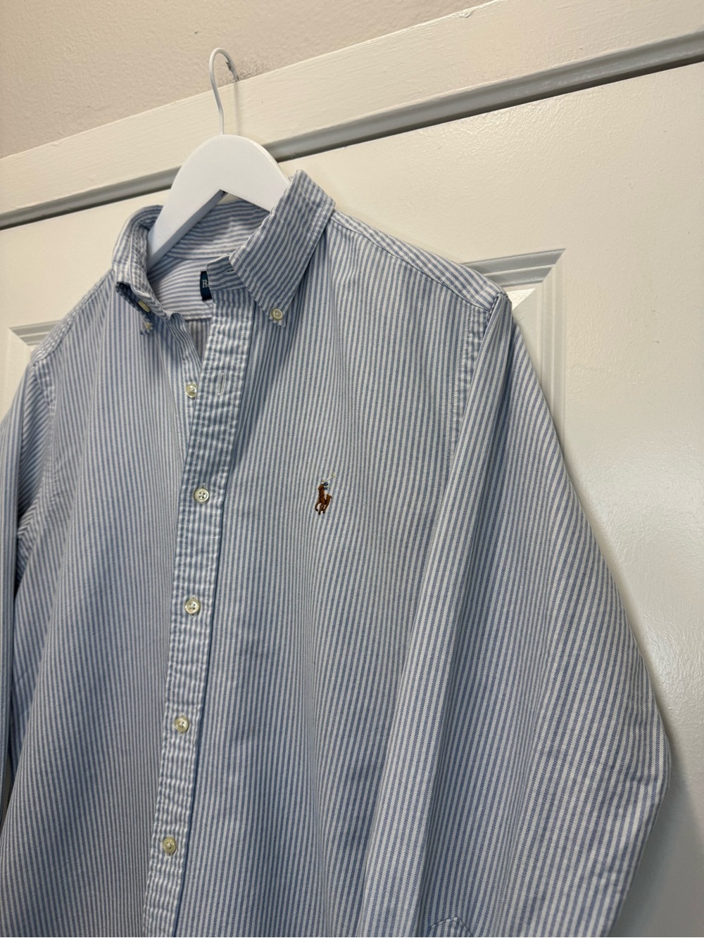 Polo Ralph Lauren Classic Fit Cotton Oxford Long Sleeve Button Down - Picture 3 of 8